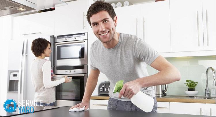 Чем мыть пластиковую кухню