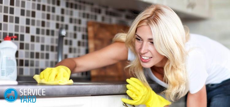 Чем мыть пластиковую кухню