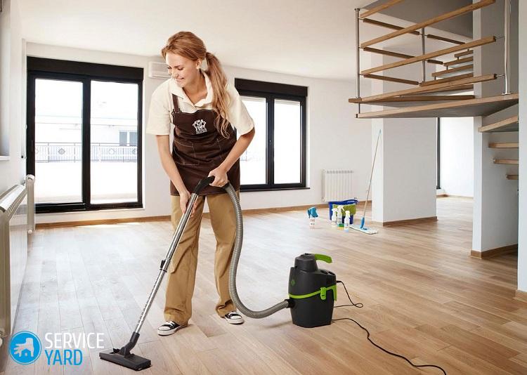 Чем отмыть пол после ремонта от побелки?