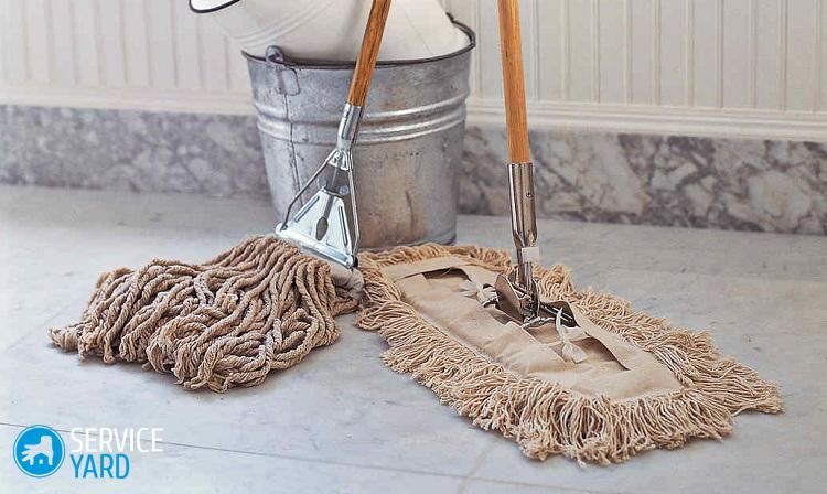 Чем отмыть пол после ремонта от побелки?