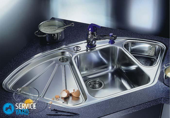 Чем отмыть раковину из нержавейки?