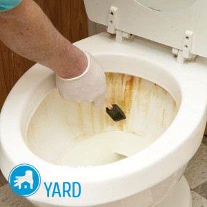 Чем отмыть ржавчину в унитазе в домашних условиях?