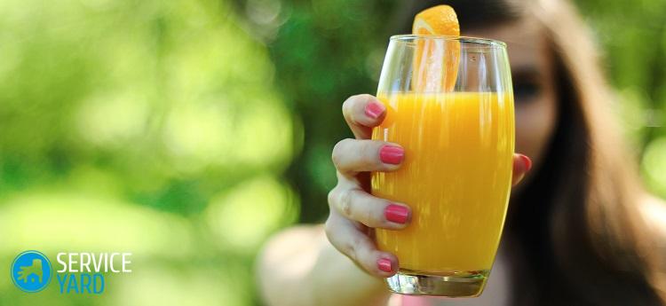 Чем отстирать пятно от апельсина