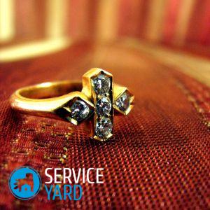 Чем почистить золото в домашних условиях с камнями?