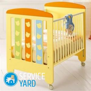 Чем покрасить детскую деревянную кроватку?