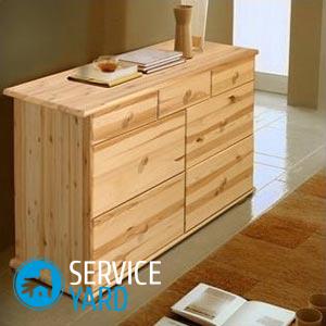 Чем покрасить мебель из сосны?