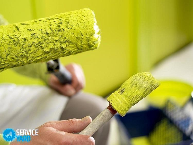 Чем смыть акриловую краску с мебели?