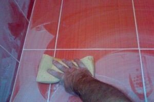 Чим відмити затірку з плитки повертаємо кахлю блиск