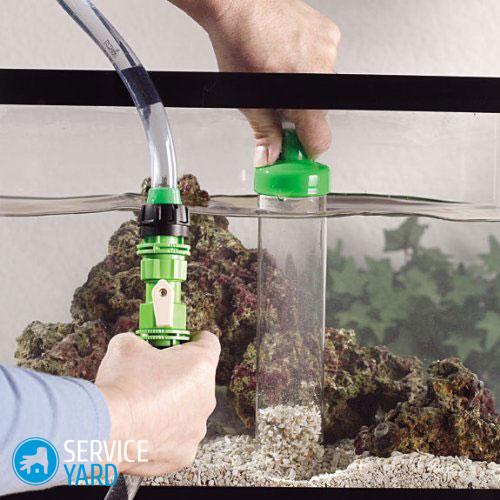 Чистка аквариума при минимальных затратах в домашних условиях