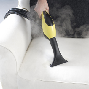 Чистка дивана пароочистителем керхер