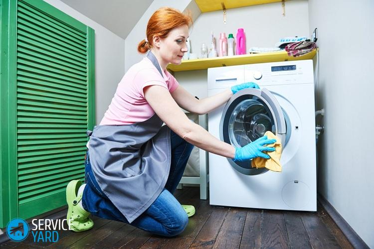 Чистка стиральной машины “Белизной”