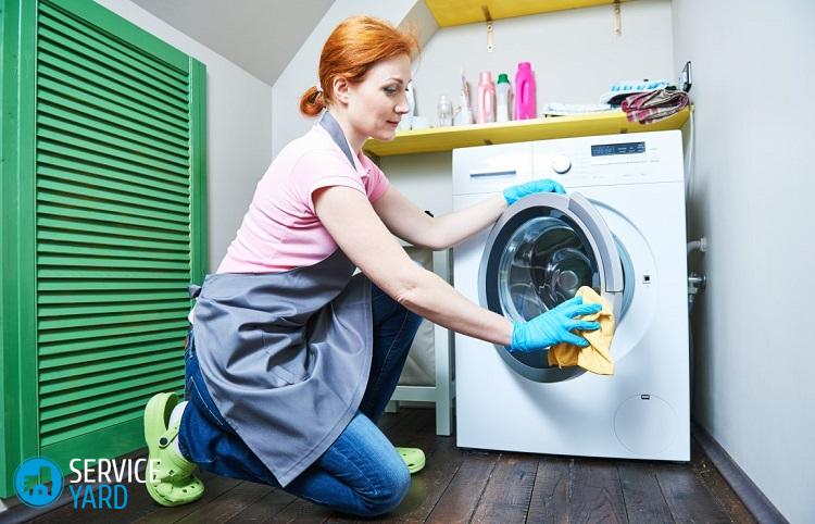 Чистка стиральной машины Доместосом