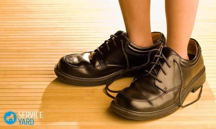 Что делать, если обувь большая ? уменьшение ноги в домашних условиях