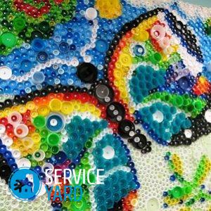 Что можно сделать из крышек от пластиковых бутылок?