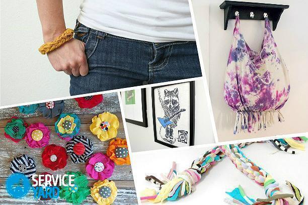 Что можно сделать из старой футболки?