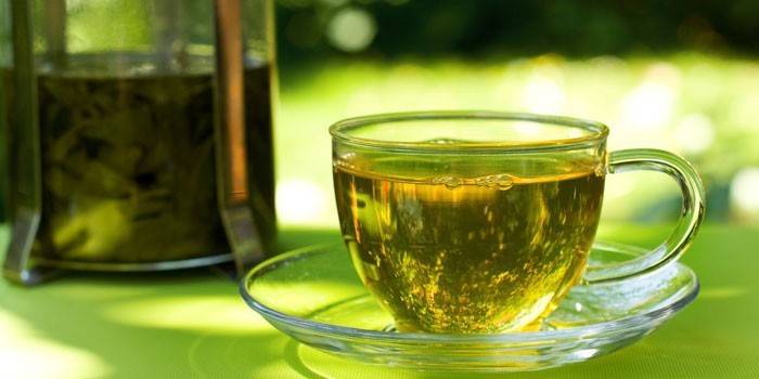 Дієта на зеленому чаї для схуднення
