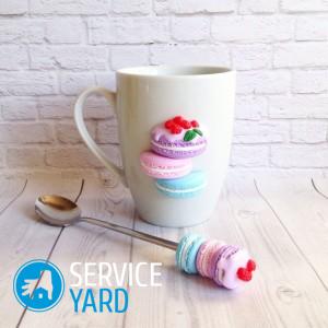 Декор кружки полимерной глиной — мастер-класс