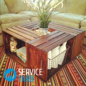 Декор журнального столика своими руками