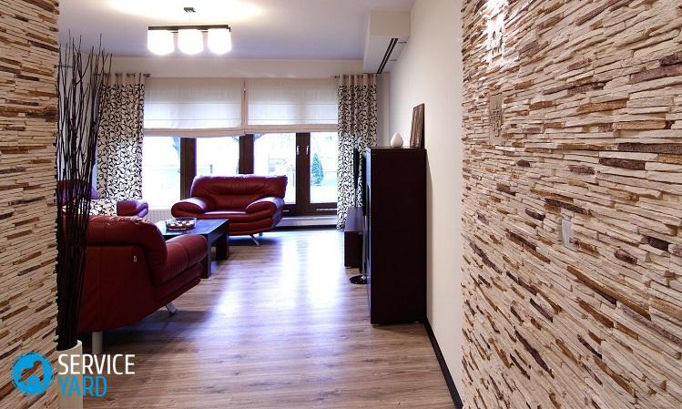 Декоративный камень из гипса своими руками ? как клеить кирпич, укладка на стену