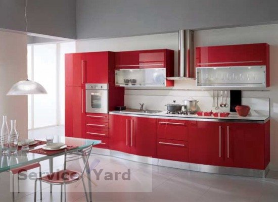 Декупаж кухонного гарнитура своими руками — фото