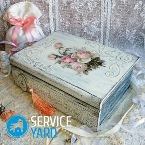 Декупаж мебели своими руками