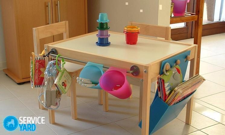 Детский столик своими руками