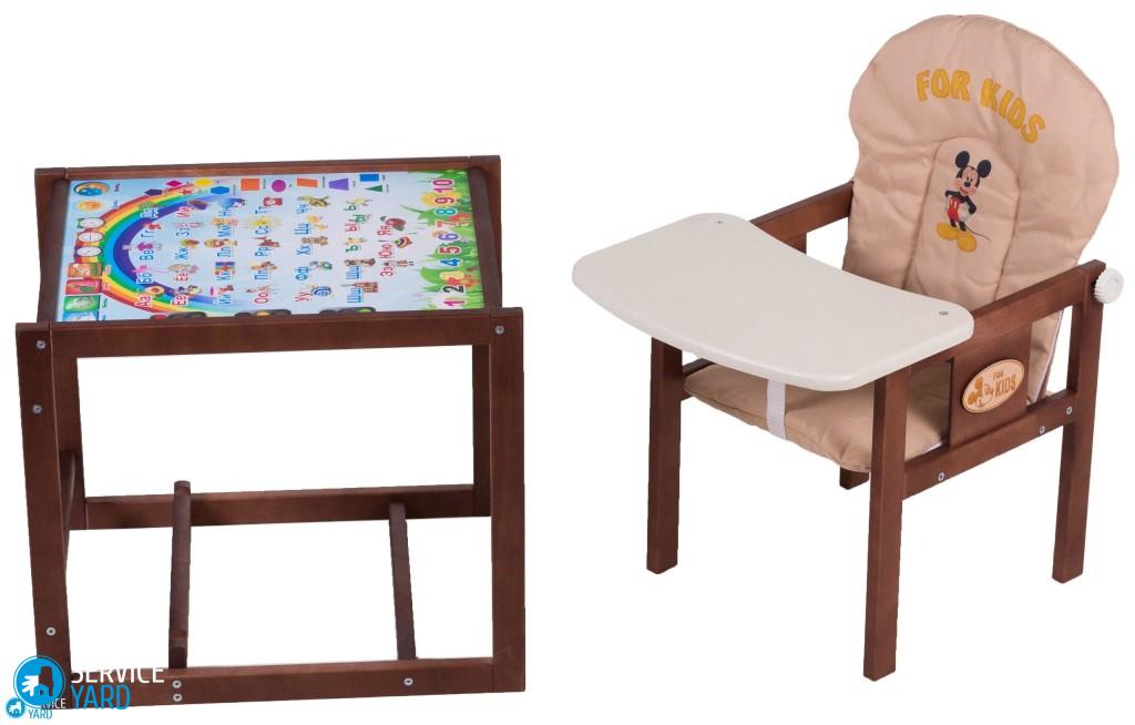 Детский стульчик для кормления своими руками — чертежи, размеры, схемы