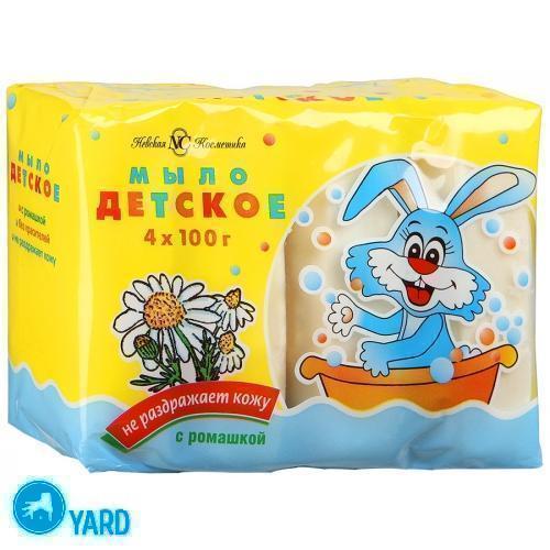 Детское мыло, ассортимент и использование этого продукта