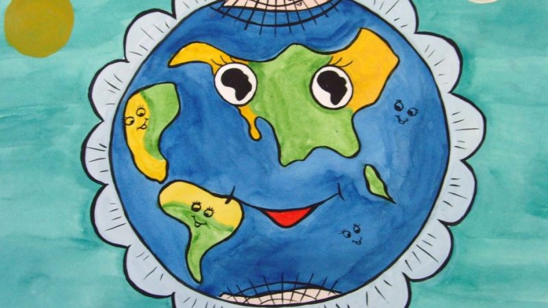 Дитячі малюнки для конкурсу «Зелена планета очима дітей»: ідеї, фотогалерея