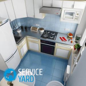 Дизайн кухни в хрущевке 6 кв. м