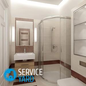 Дизайн маленькой ванны без унитаза