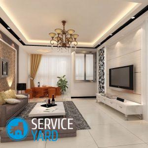 Дизайн обоев для зала