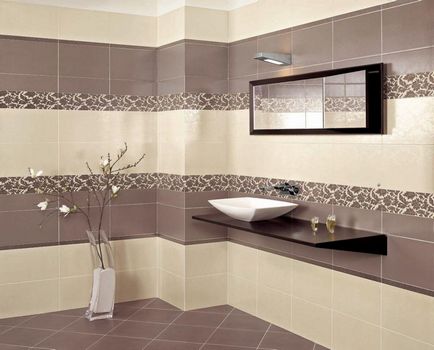 Дизайн плитки Керамін для ванної кімнати фото колекція і меблі, керамічна в інтер’єрі, каталог