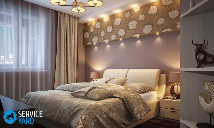 Дизайн штор в спальне