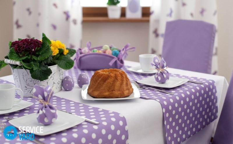 Дорожка на стол своими руками