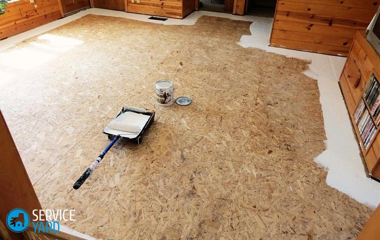 ДСП для пола