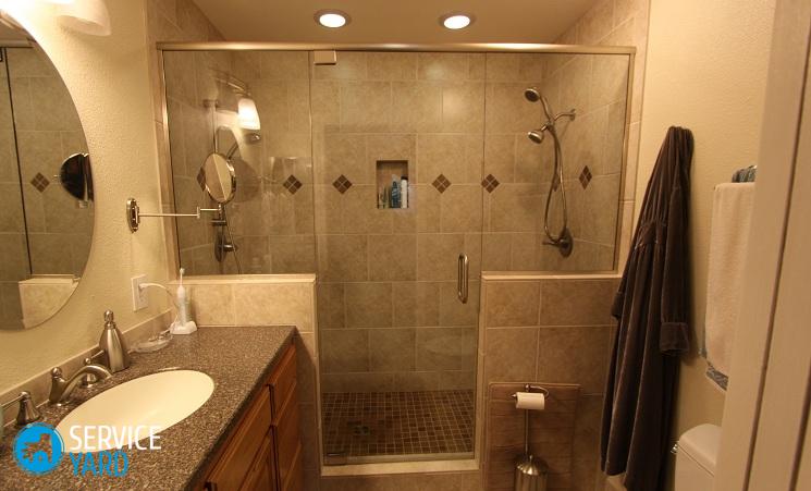 Душевая кабина своими руками в маленькой ванной