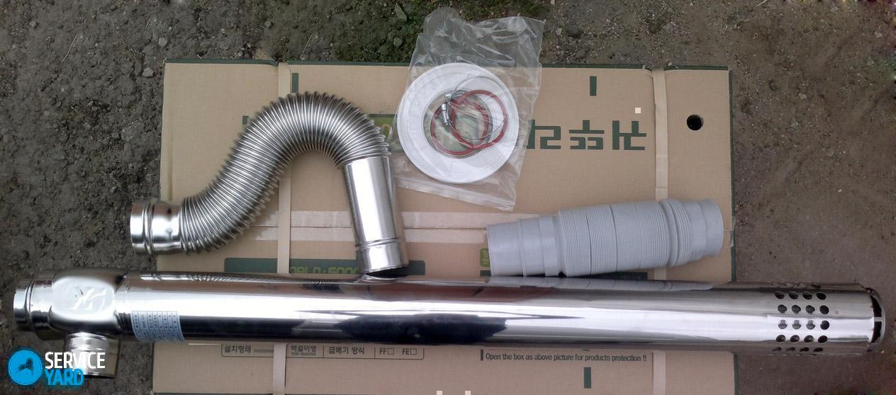 Дымоход для газового котла в частном доме