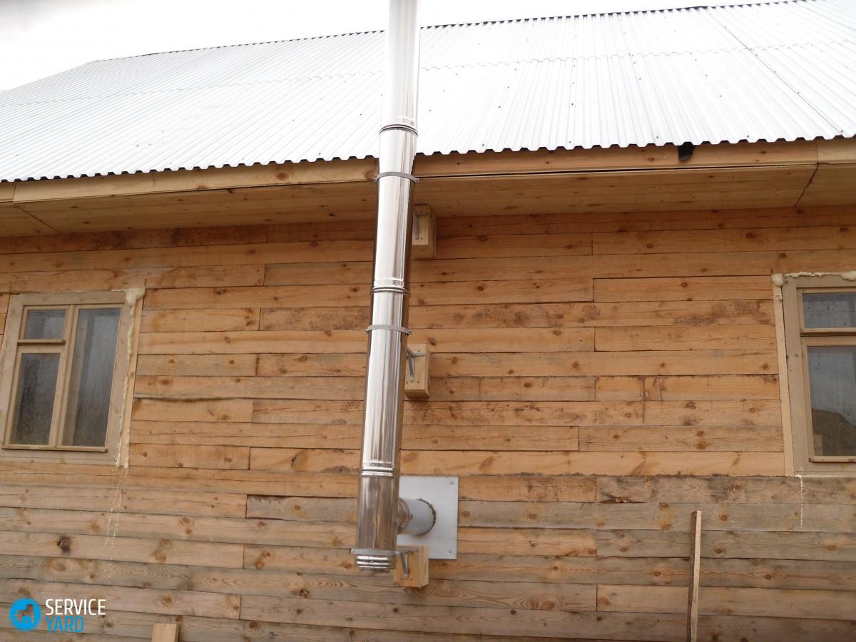 Дымоход для газового котла в частном доме