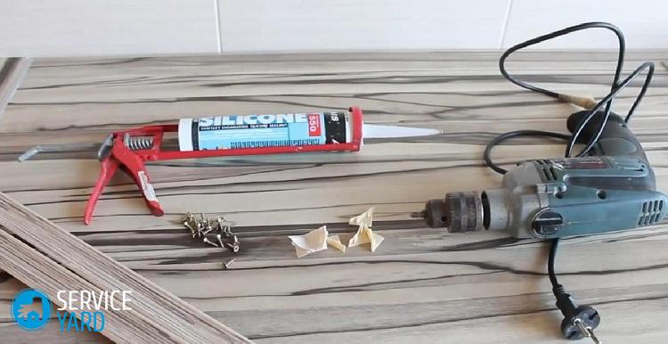 Дюбель для плинтуса