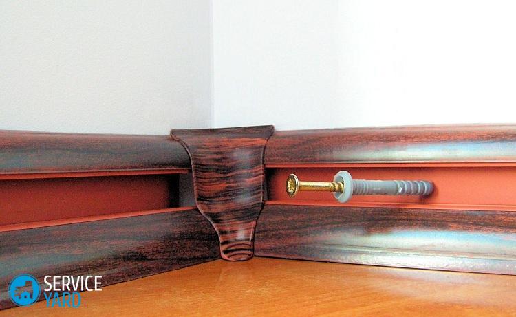 Дюбель для плинтуса