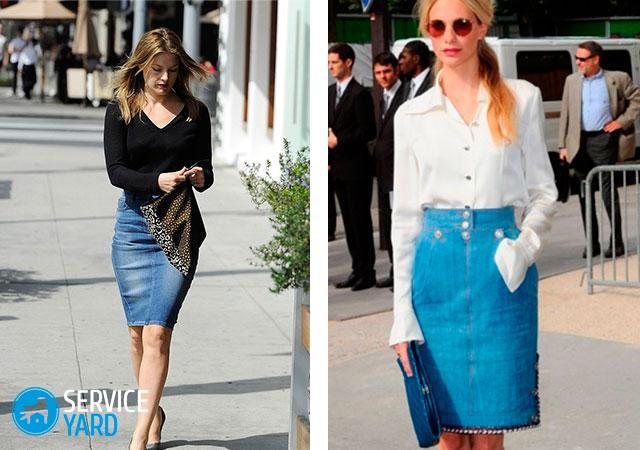 Джинсовая юбка для девочки своими руками — выкройки