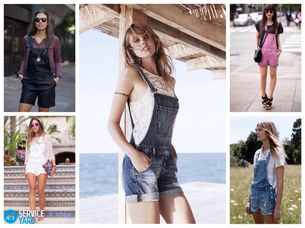 Джинсовый комбинезон своими руками