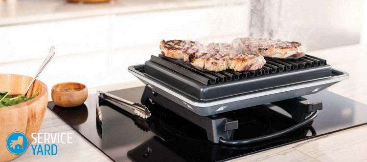 Электрический гриль, особенности и виды