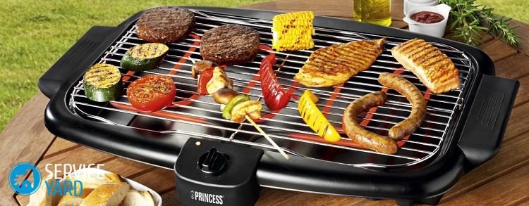 Электрический гриль, особенности и виды