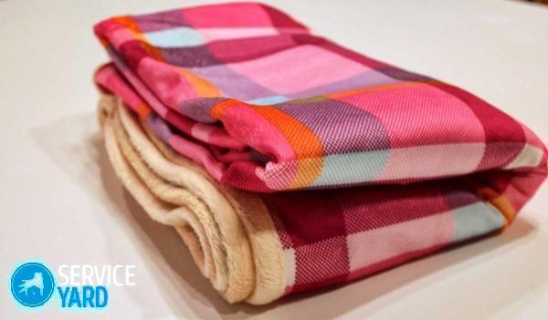 Электризуется плед — что делать?