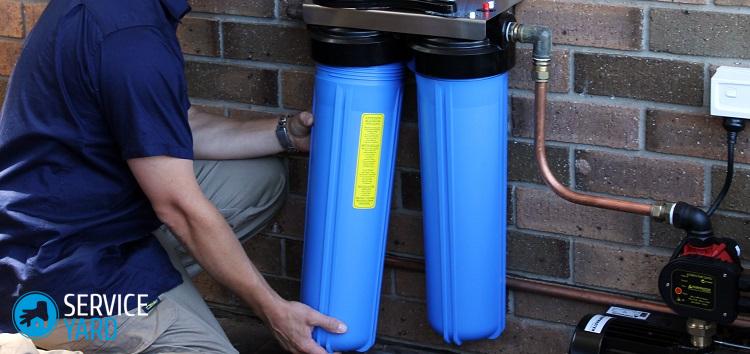 Фильтр для воды проточный магистральный