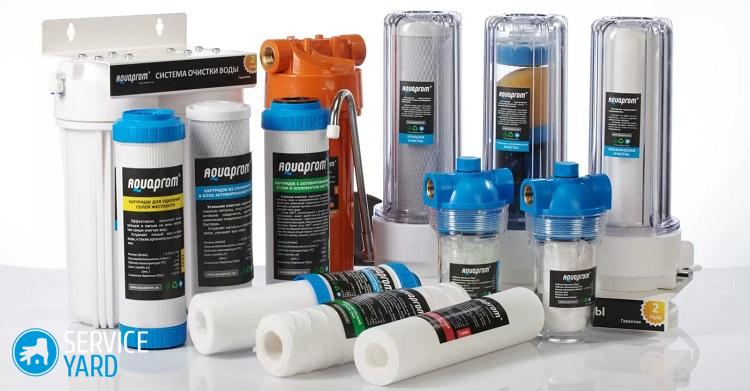 Фильтр для воды проточный магистральный