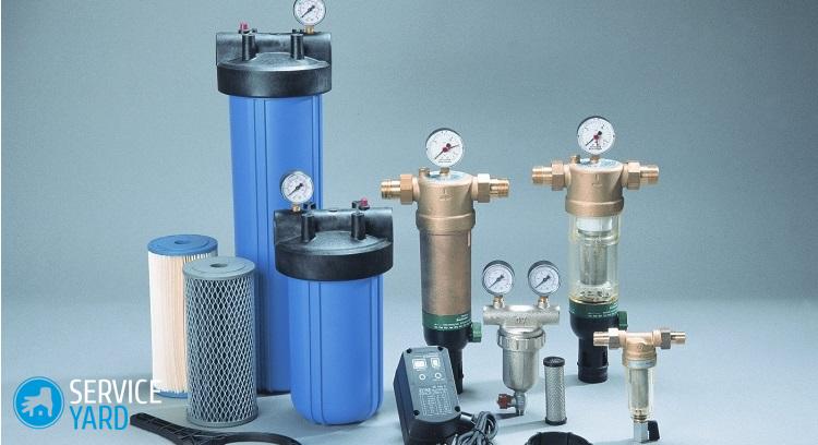 Фильтр для воды проточный магистральный