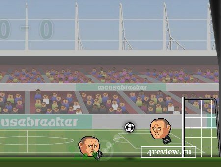 Гра на двох «Футбол головами» – огляд flash-гри
